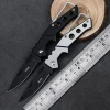 New Outdoor High Hardness Survival Self Defense Camping Foldable Pocket Knife