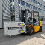 New product diesel mini forklift attachment 2.5 ton 3.5 ton  3 ton forklift truck with paper roll clamp