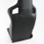 New Style Black PVC Leather Gray Stitch Racing Boat Seats Bracket With Double Rails Race Car Seats JBR1082