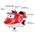 Newest 2.4GHz RC children car in airplane shape ride on car