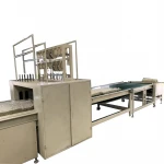 Newest design Rock wool felt sewing machine glass wool cutting production line