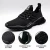 Import newest fashion causal hot sale black colour sport travels shoes men sports shoes from China