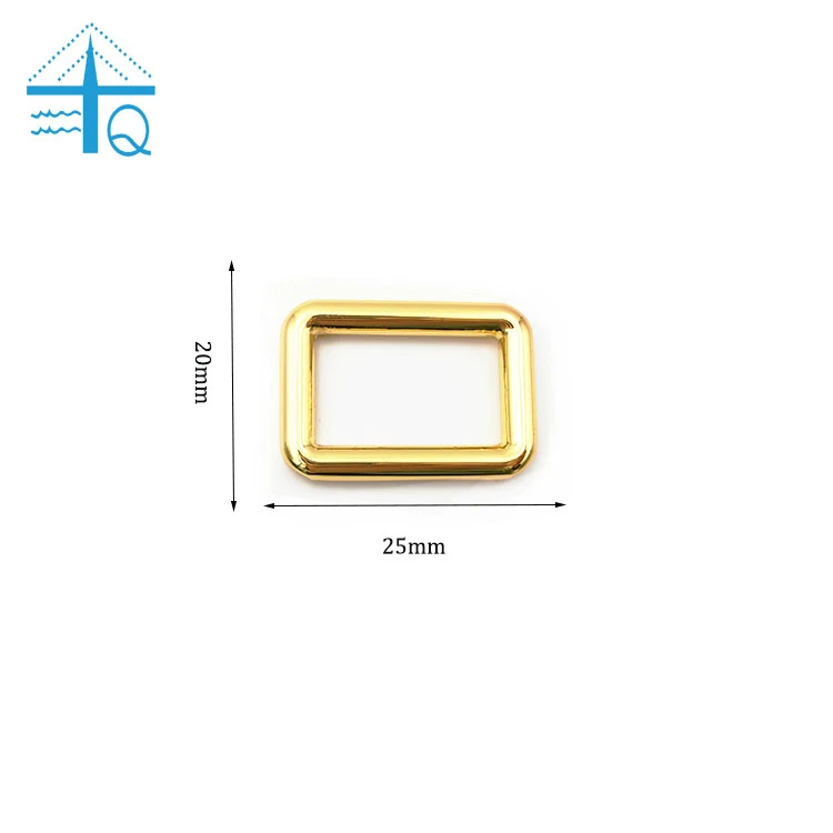 Newest Fashion Square Gold Buckle Premium Metal Buckle Customized Buckle