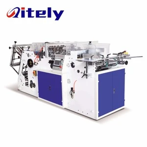 newest hamburger paper box making machine with imported electrical parts with CE certificate
