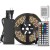 Import NEWLED strip light set , Ruban LED with 24key remote controller from China