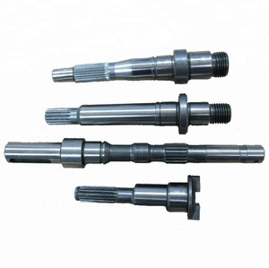 Ningbo OEM factory made custom high precision spline stainless steel pump shaft