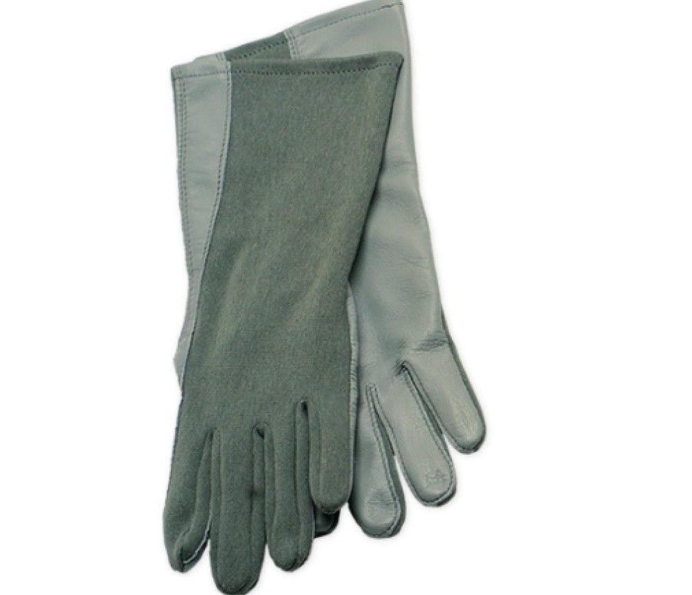 Buy Nomex Leather Tactical Military Flyers Fire Heat Resistant Gloves ...