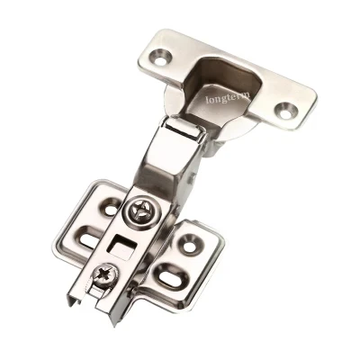 Non-Removable Fixed Hydraulic Split Steel Cabinet Hinges