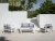Import NSF3062 Modern Design Garden Furniture sofa set Patio  Aluminum Outdoor Sofas from China