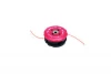 Nylon speed feed trimmer head for gasoline hedge trimmer