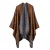 Import OEM boutique Women stole mexicano  Cashmere knit Poncho retro cape blanket for ladies 0519022 from China