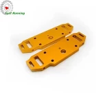 oem customized anodizing aluminum mount plate cnc milling forged aluminum parts