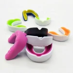 OEM factory custom private label logo Teeth Whitening Mouth Trays Gum Shield Boil And Bite Mouth Guard