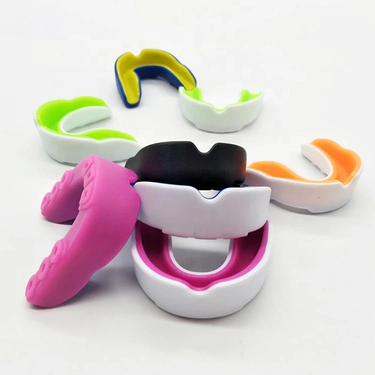 OEM factory custom private label logo Teeth Whitening Mouth Trays Gum Shield Boil And Bite Mouth Guard