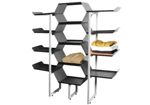Oem Portable Clothing Display Racks For Store To Sale