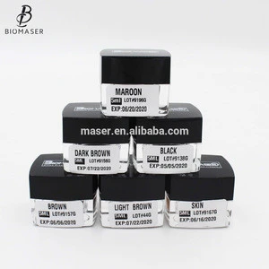 OEM private label permanent makeup microblading ink 14 color microblading pigment