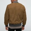 Oem Winter Man Jacket Wholesale Man Leather Jacket In Tan Color