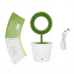 Office Hot Product Decorative Bonsai Green Plant Office Air Purifier Strong Effect to Purify Air