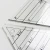 Import Office School Acrylic Plastic Straight Ruler with Customized Colors Acrylic Triangle Rulers from China