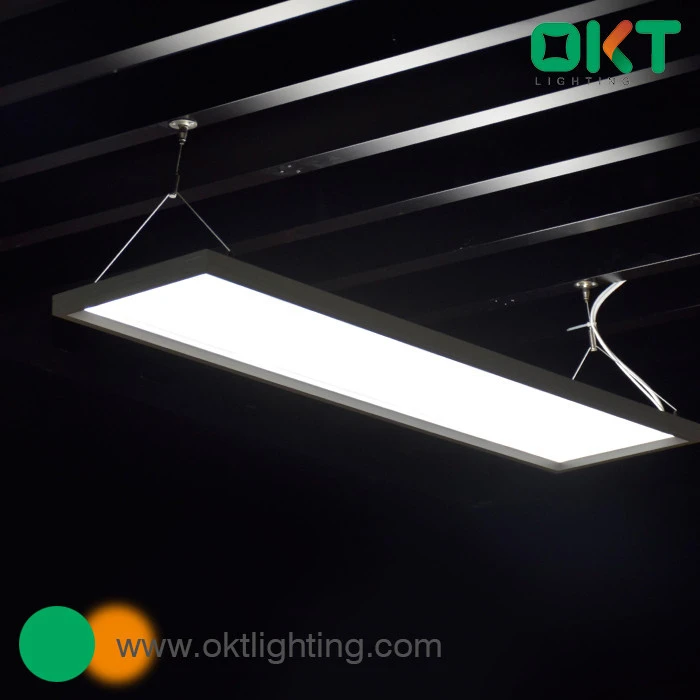 OKT 1x4ft 54W Suspended up/down LED panel light, 45% Uplight and 55% downlight