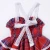 Import Online hot sale summer lace strap little infant princess dress kids frock plaid fluffy cake layered baby girls party dresses from China