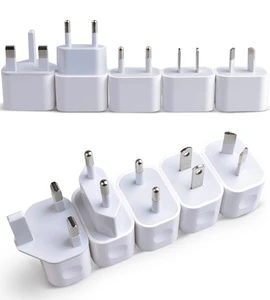 Original Fast Adaptive UK/AU/US/EU Plug Travel usb wall charger for Samsung iPhone