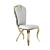 Import Other commercial furniture italian modern pu luxury dining chairs dining room chairs dining chair in silver from China