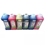 Outdoor 1000ml CMYK eco solvent inkjet printer ink price