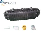 Outdoor 24 Core Fiber Optic Splice Closure Fiber Enclosure Box
