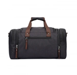 Outdoor fashion multi functional waterproof big handbag handbag canvas weekend travel bag