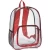 Import Outdoor Heavy Duty PVC waterproof backpack see though Student transparent backpack from China