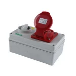 Outdoor IP44 16 Amp 32 Amp interlock electrical switch socket
