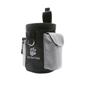 Outdoor Pet Dog Treat Pouch Portable Dog Training Bags Pet Food Container Puppy Snack Reward Waist Bag