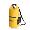 Outdoor Sports Floating PVC Mesh Dry Ocean Pack Waterproof Zipper Bag with Shoulder Strap