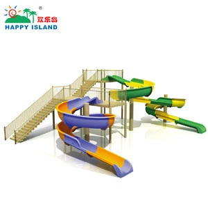 Outdoor water park games, amusement park inflatable water play equipment