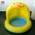 Import outdoor water play equipment shade duck shape baby swimming pool inflatable sprinkler and splash baby play pool from China