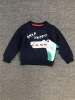 P0168 Baby boys sweatshirt with  cartoon animal alligator embroidery for autumn and spring wear, baby clothing