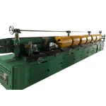 Paint Brush Combing &amp; Flapping Machine (9 workstations) With Details Paint Brush