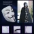 Import Party Masks V for Vendetta Mask Anonymous Guy Fawkes Fancy Dress Adult Cosplay from China