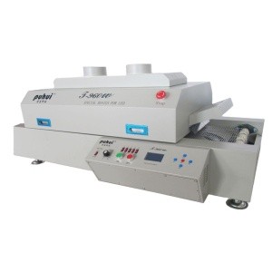 PCB reflow oven Taian puhui original factory smart  bench-top SMT infrared hot air reflow oven for LED soldering