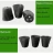 Import 100pcs Plastic Nursery Pot Plant Seedling Pouch Holder Raising Bag Nutrition Pots Garden Supplies DDP ready for sale from China