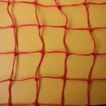 PE braided or twisted Ski Resort Safety Net Fence with polycarbonate poles