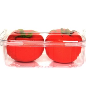 PET disposable plastic transparent  food storage container for vegetables and fruits