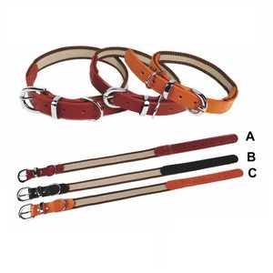 Petstar Wholesale Leather Dog Collar Leash Adjustable  Luxury Dog Collar Leather