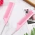 Import Pink hairdressing rat-tail lifting stainless salon hair cutting barber comb from China
