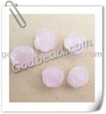 Pink Jade Gemstone Barrel Loose Beads