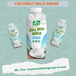 PLAIN COCONUT MILK DRINK / CHOCOLATE AND COFFEE MILK DRINK 1L AND 330ML IN TETRA PAK