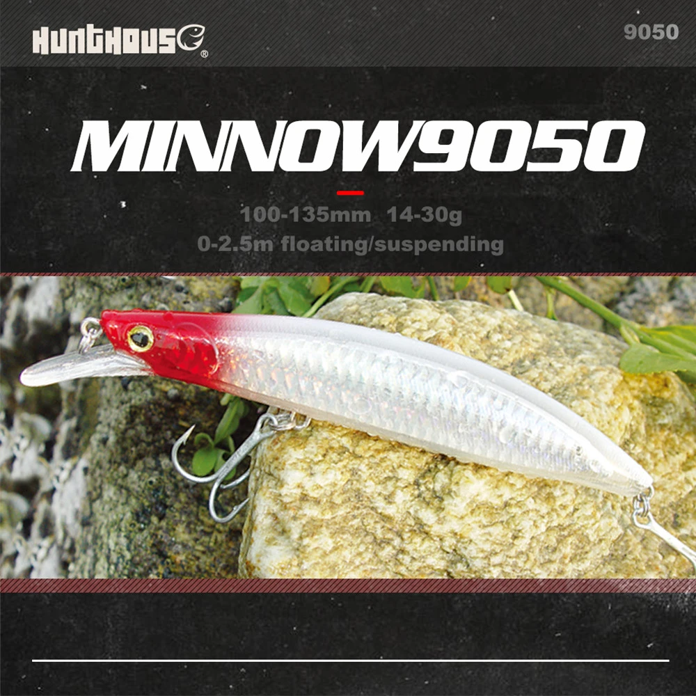 plastic hard bodied 3D fish eyes wholesale minnow fishing bait