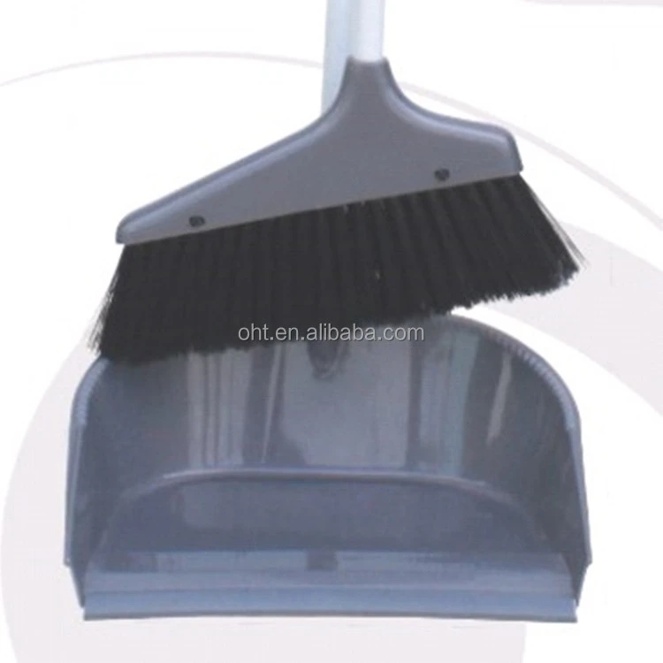 Plastic household dustpan and broom set 603A from manufacturer