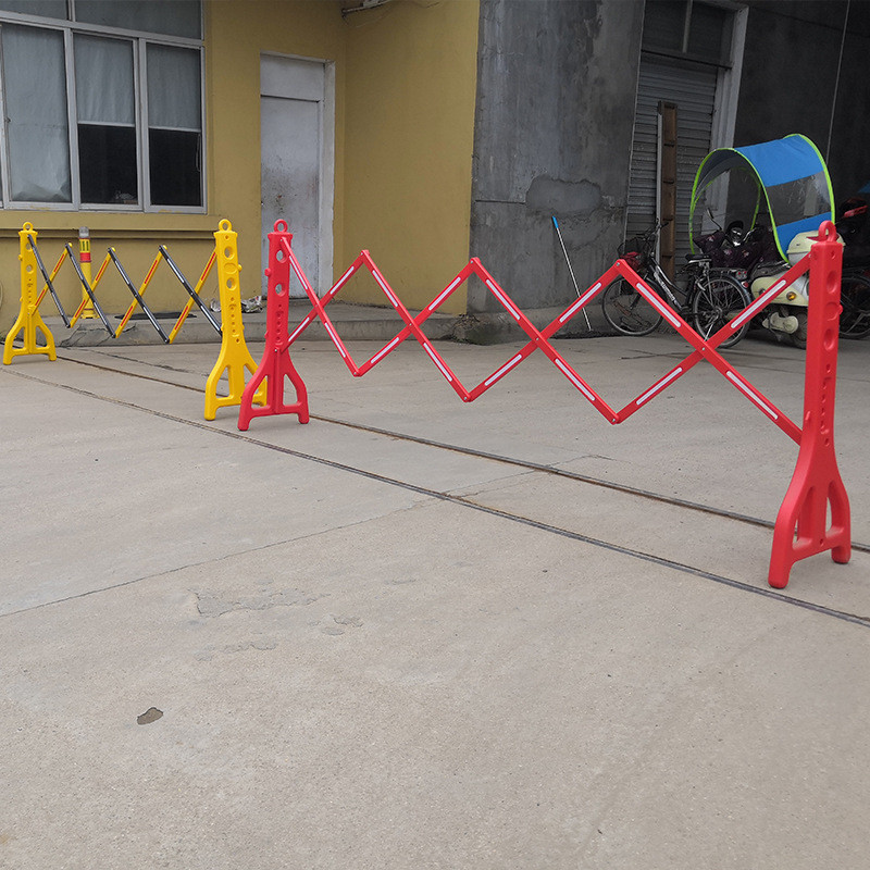 Buy Plastic Portable Road Traffic Fence Expandable Barrier Crowd ...